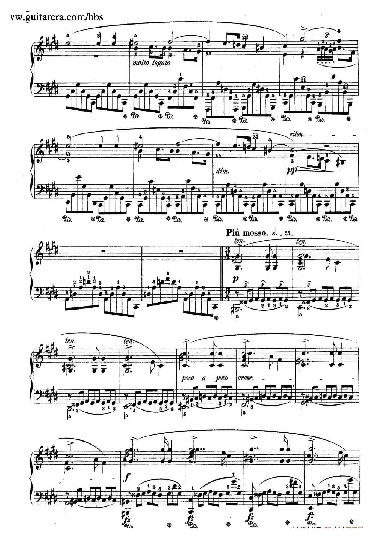 Deux Nocturnes Op.27（2首夜曲·1）