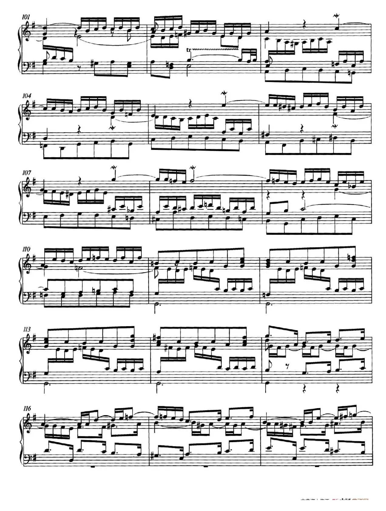 Prelude and Fugue in e Minor BWV 548（e小调前奏曲与赋格）