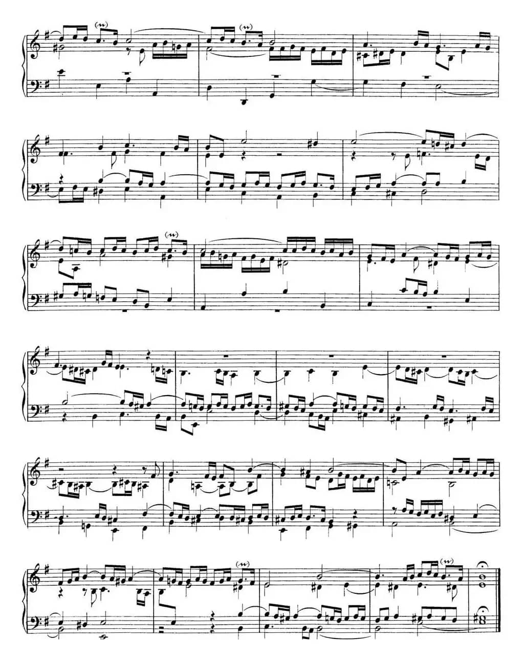 Toccata BWV 914(7首托卡塔·No.5 e小调)