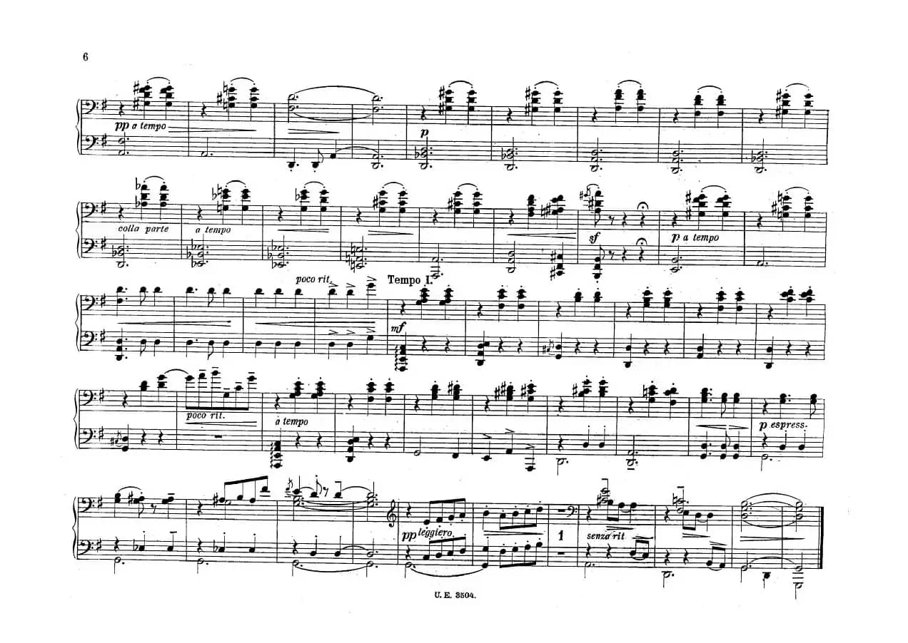 5 Waltzes Op.51-4 Hands（5首圆舞曲-四手联弹）