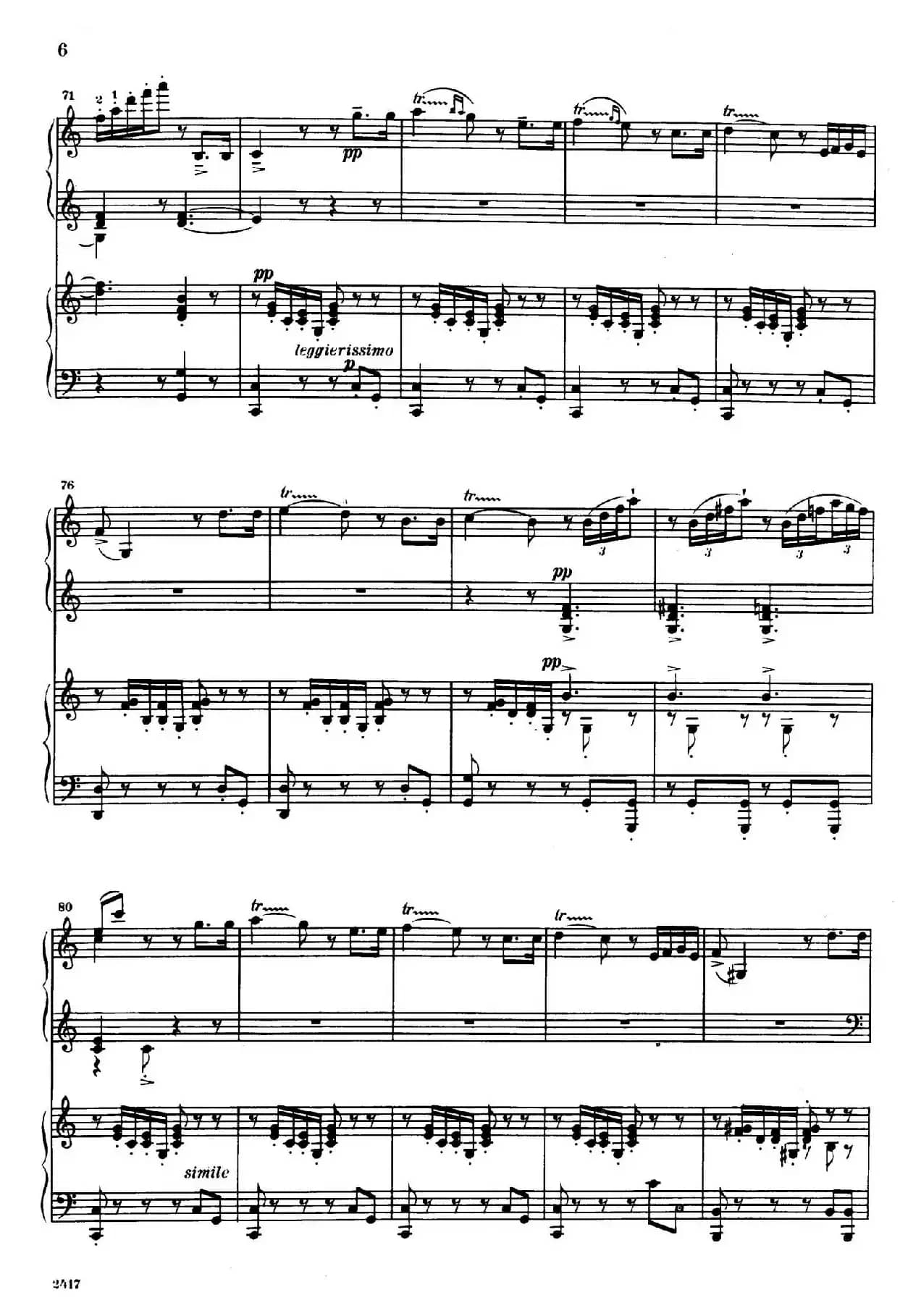 Introduction et Rondo Capriccioso Op.28（引子与随想回旋曲·双钢琴）