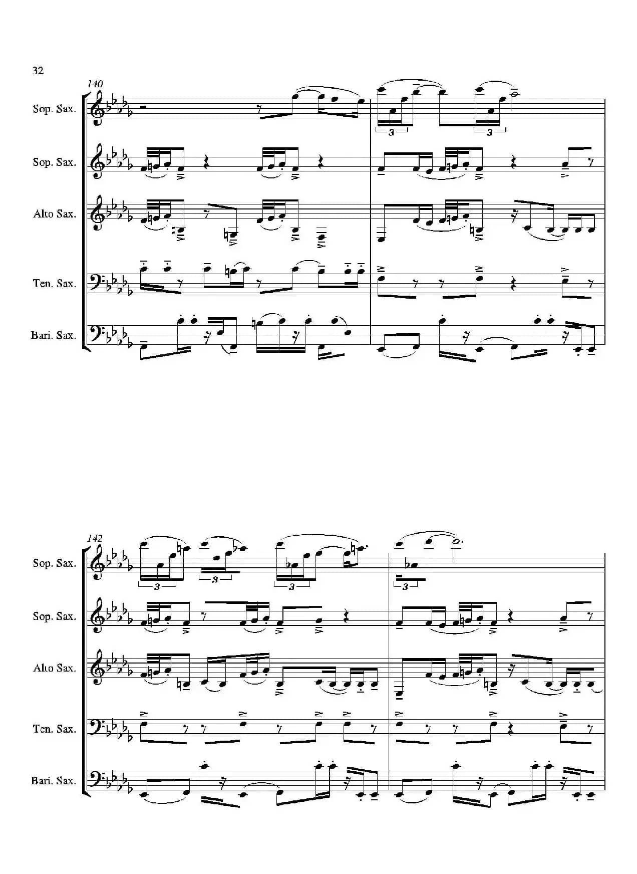 Tango（合奏总谱）