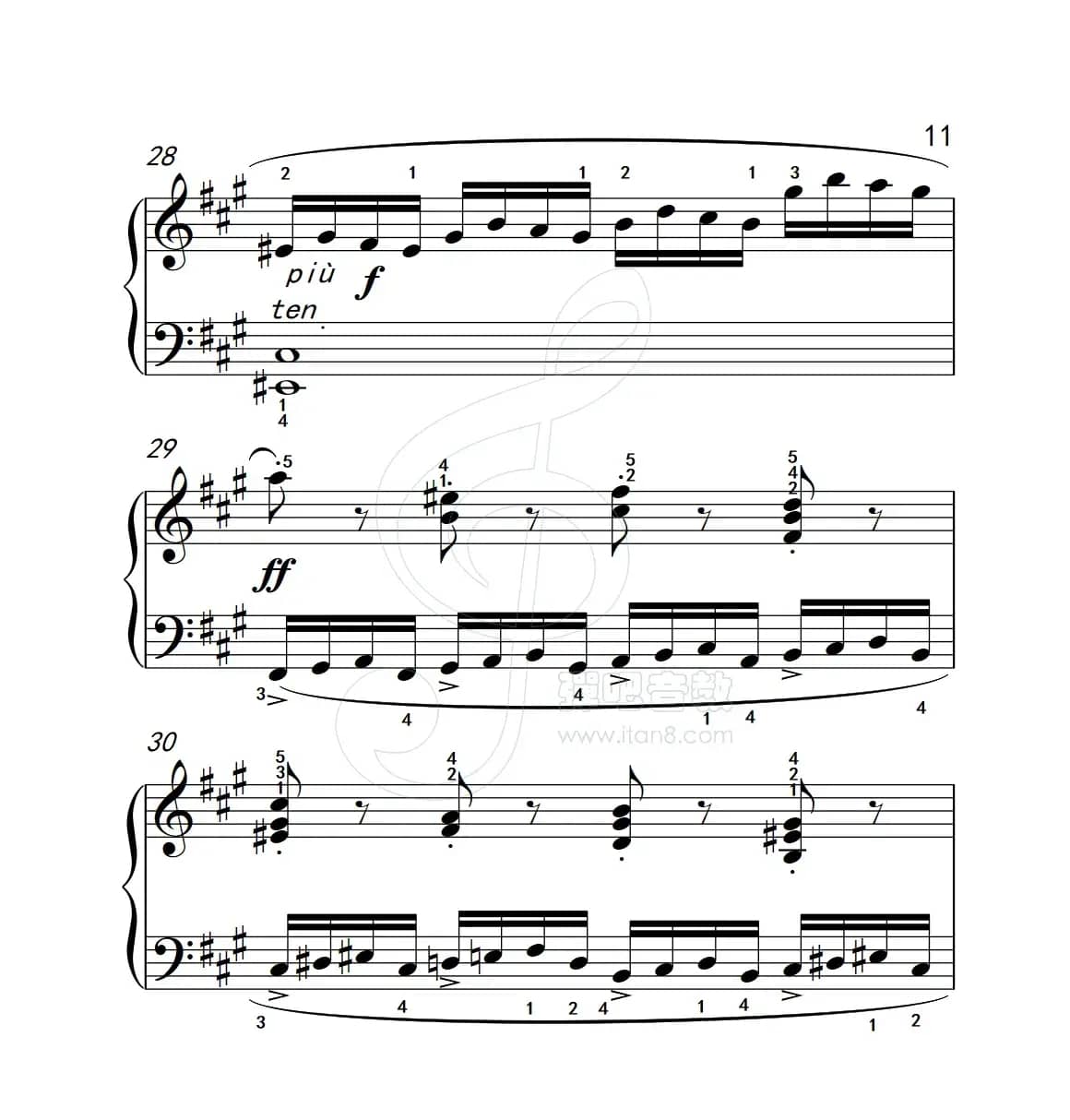 练习曲 6（克拉莫钢琴练习曲60首）