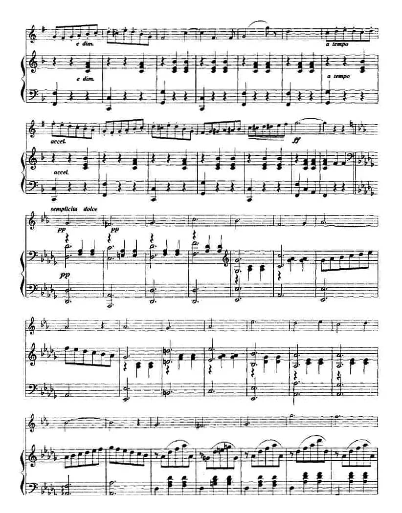 欢乐精神（小号+钢琴伴奏）