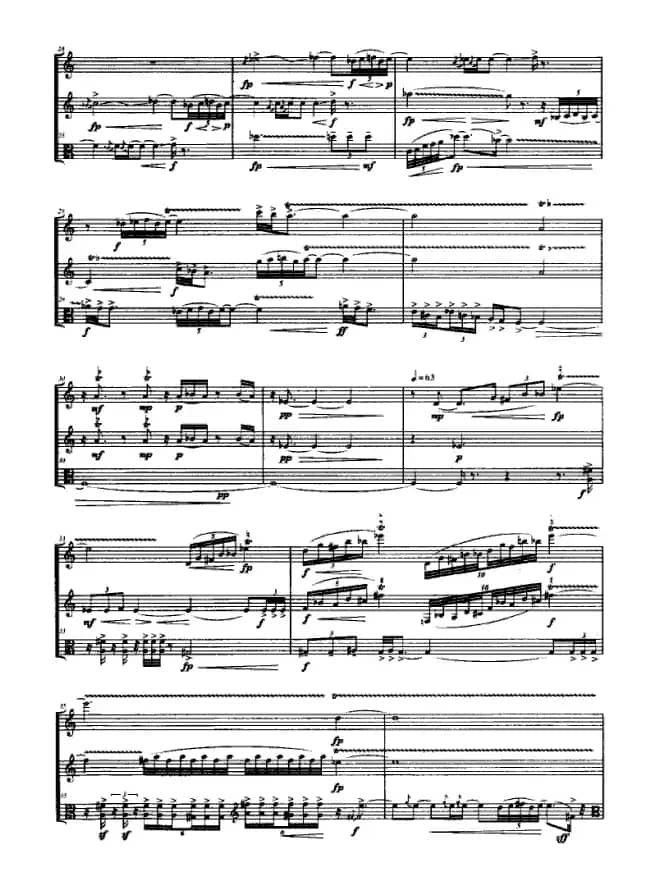 合（长笛+单簧管+中提琴）