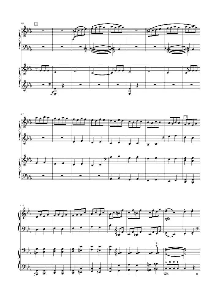 《命运》第一乐章（双钢琴）