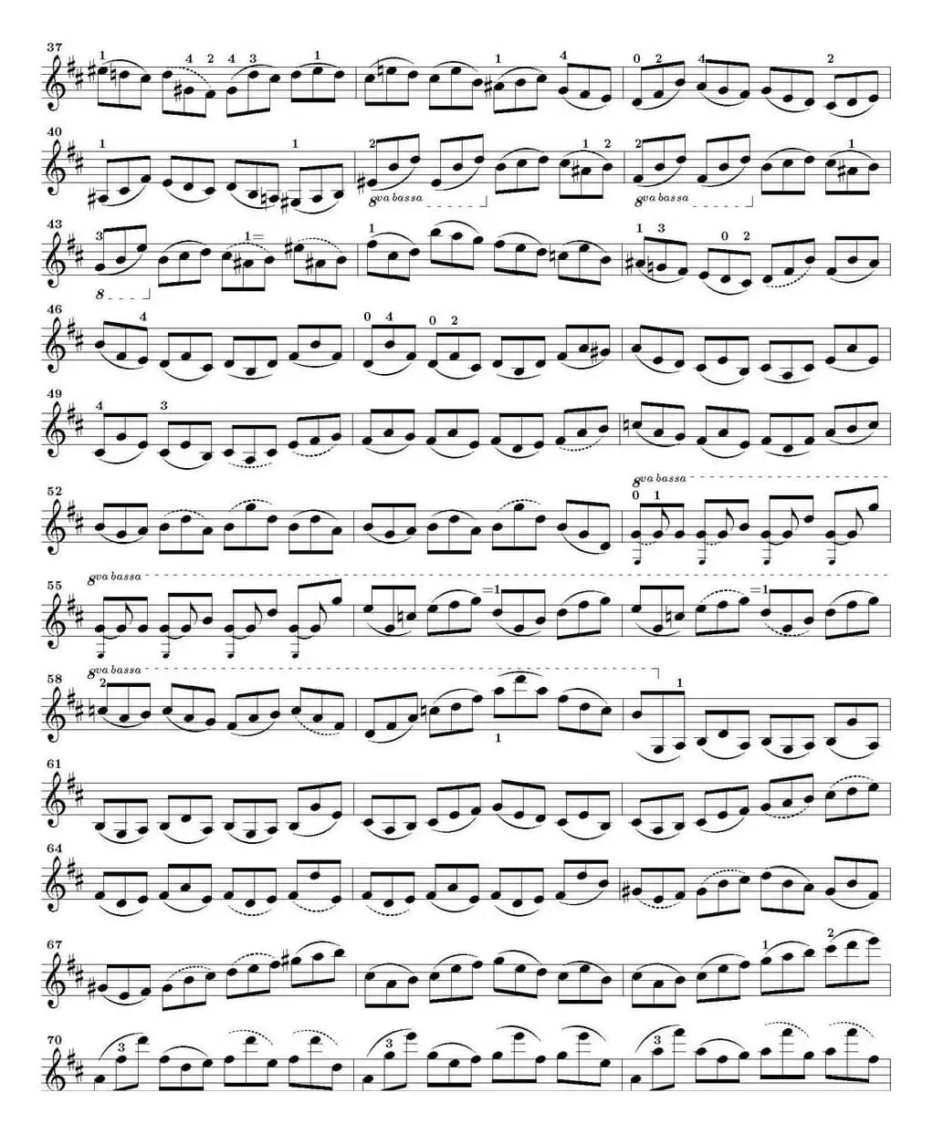 Six Suite Violincello Solo senza Basso（Suite VI）（6首无伴奏大提琴组曲·Ⅵ）