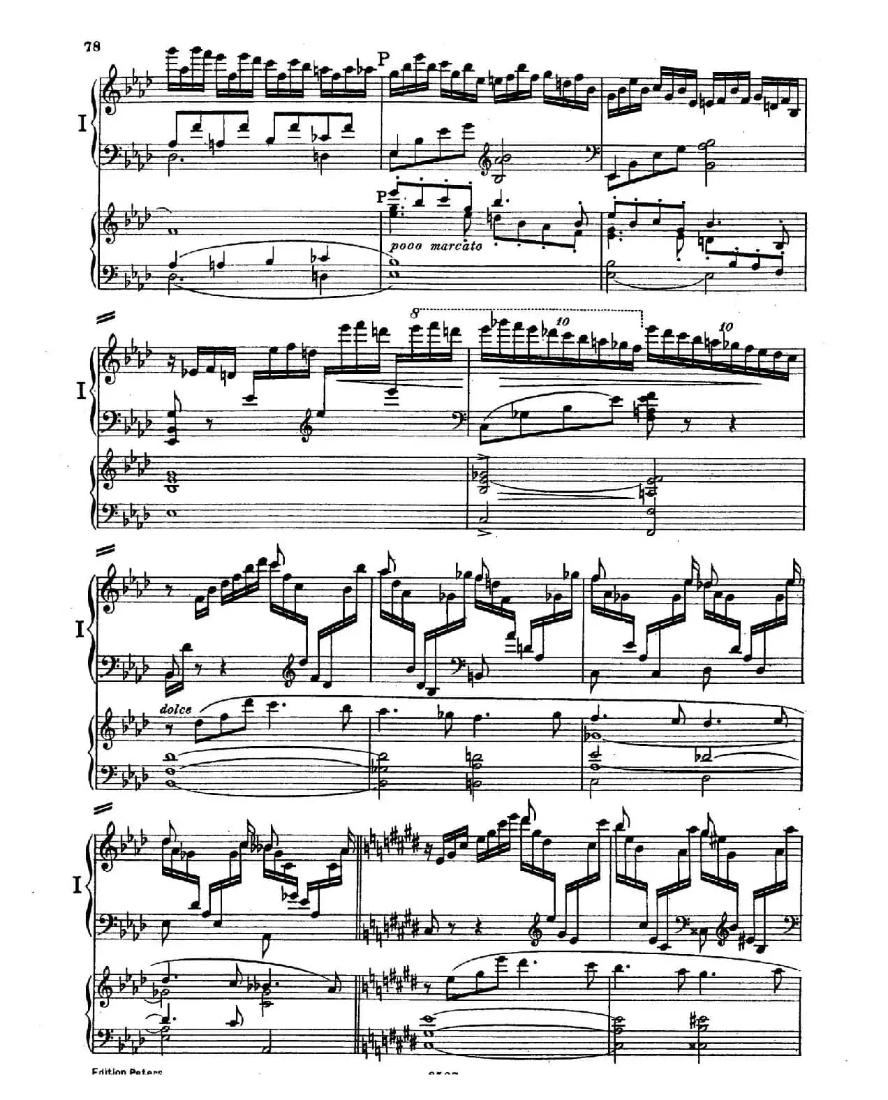 Piano Concerto in E Major Op.59(E大调钢琴协奏曲·双钢琴·第四乐章)