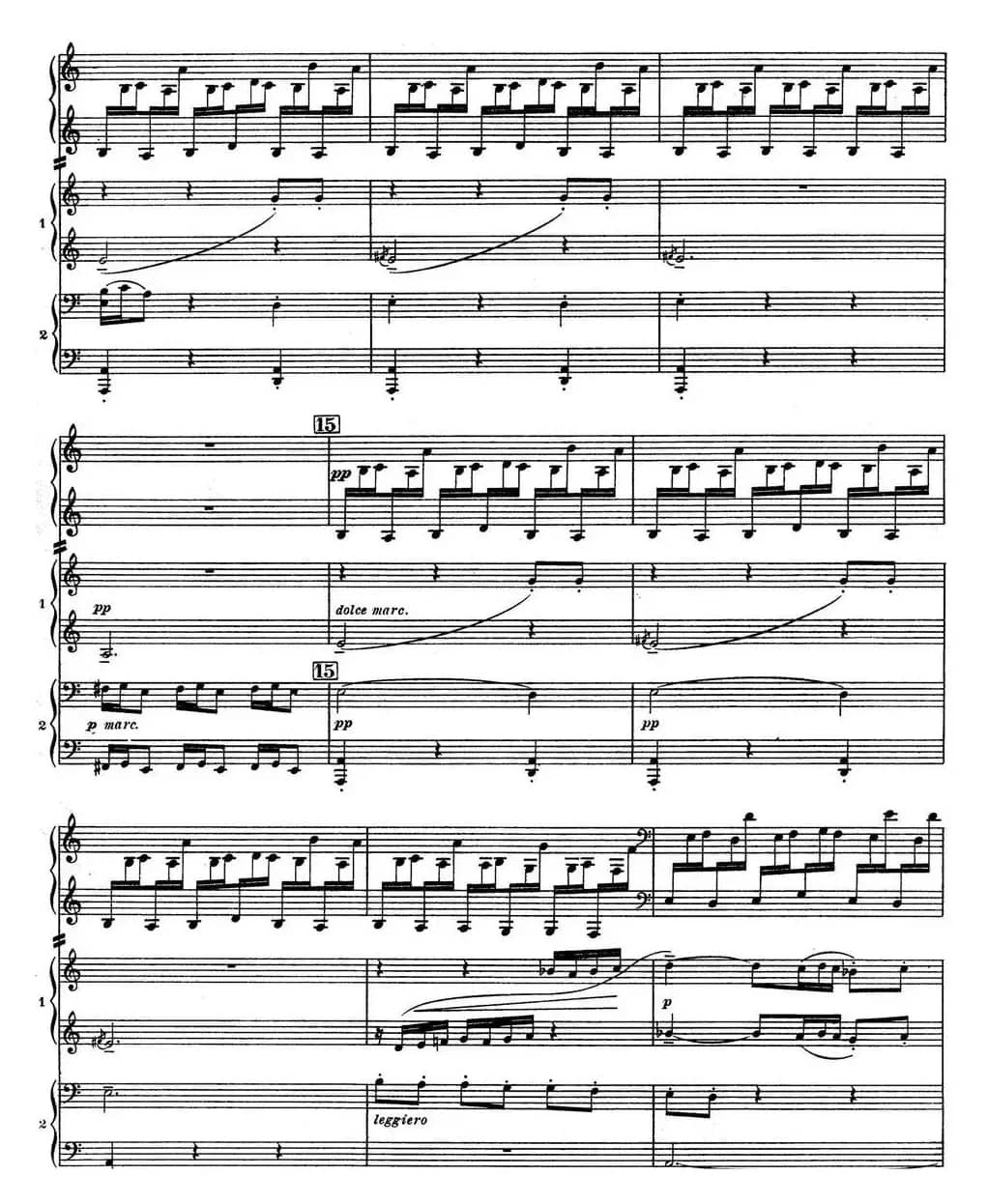 Nights in the Gardens of Spain 西班牙花园之夜 双钢琴版(Ⅱ-Danza lejana)