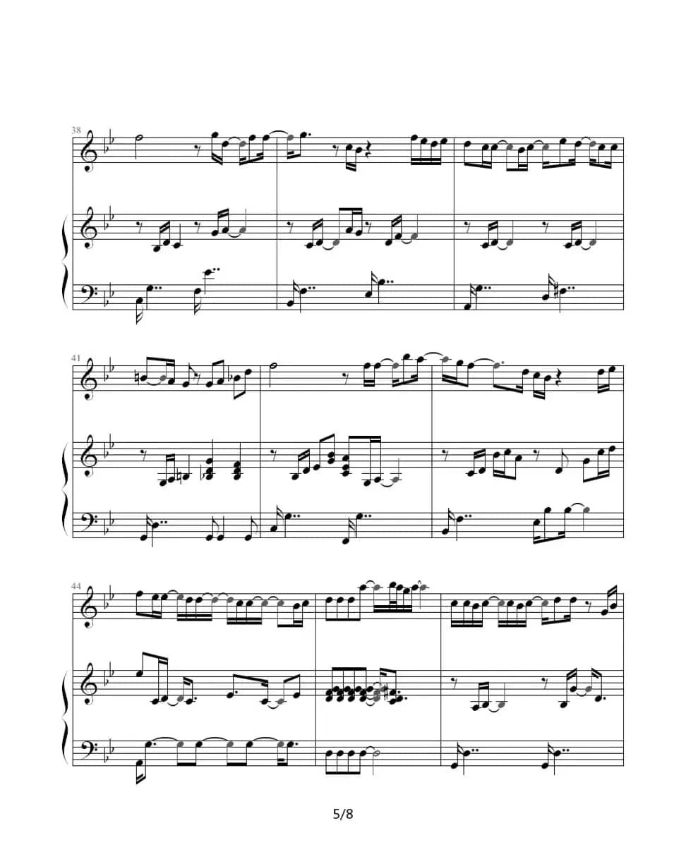 习惯（Poison Ivy）（钢琴伴奏谱）