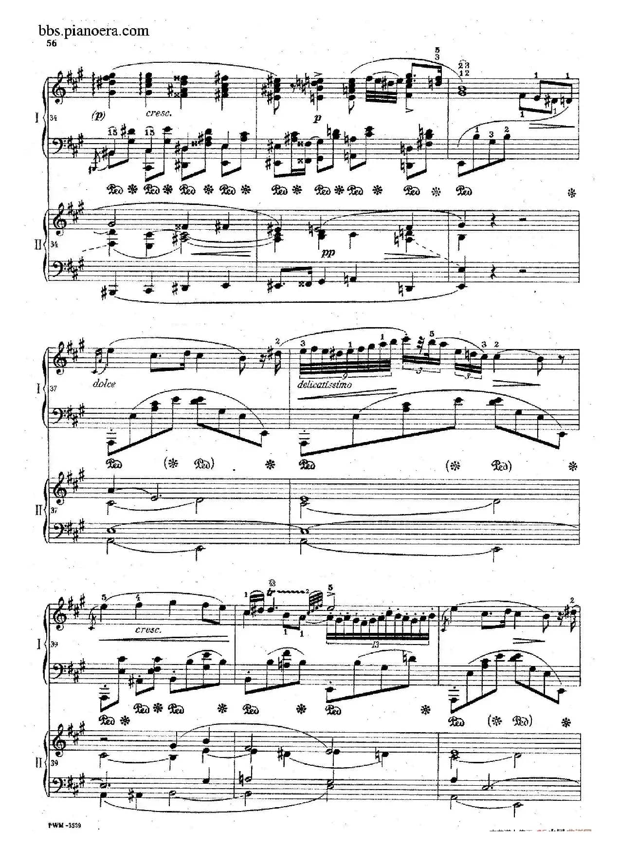 Grand Fantasy on Polish Airs Op.13（华丽的波兰民歌幻想曲·双钢琴版）