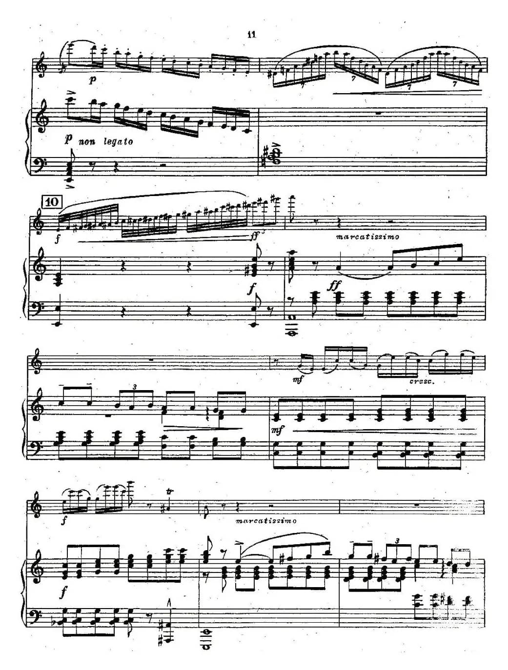 Chaminade Flute Concertino（莎米纳德长笛协奏曲）