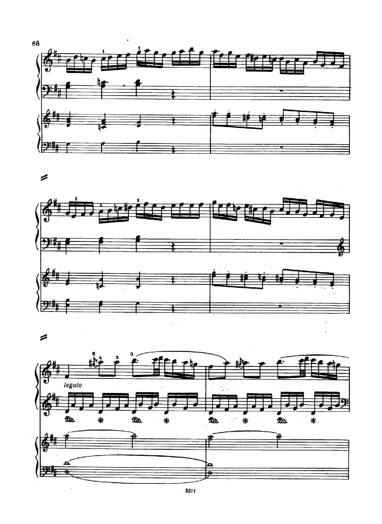 Concerto no 5 K 175 - 2 Piano（Ⅰ）