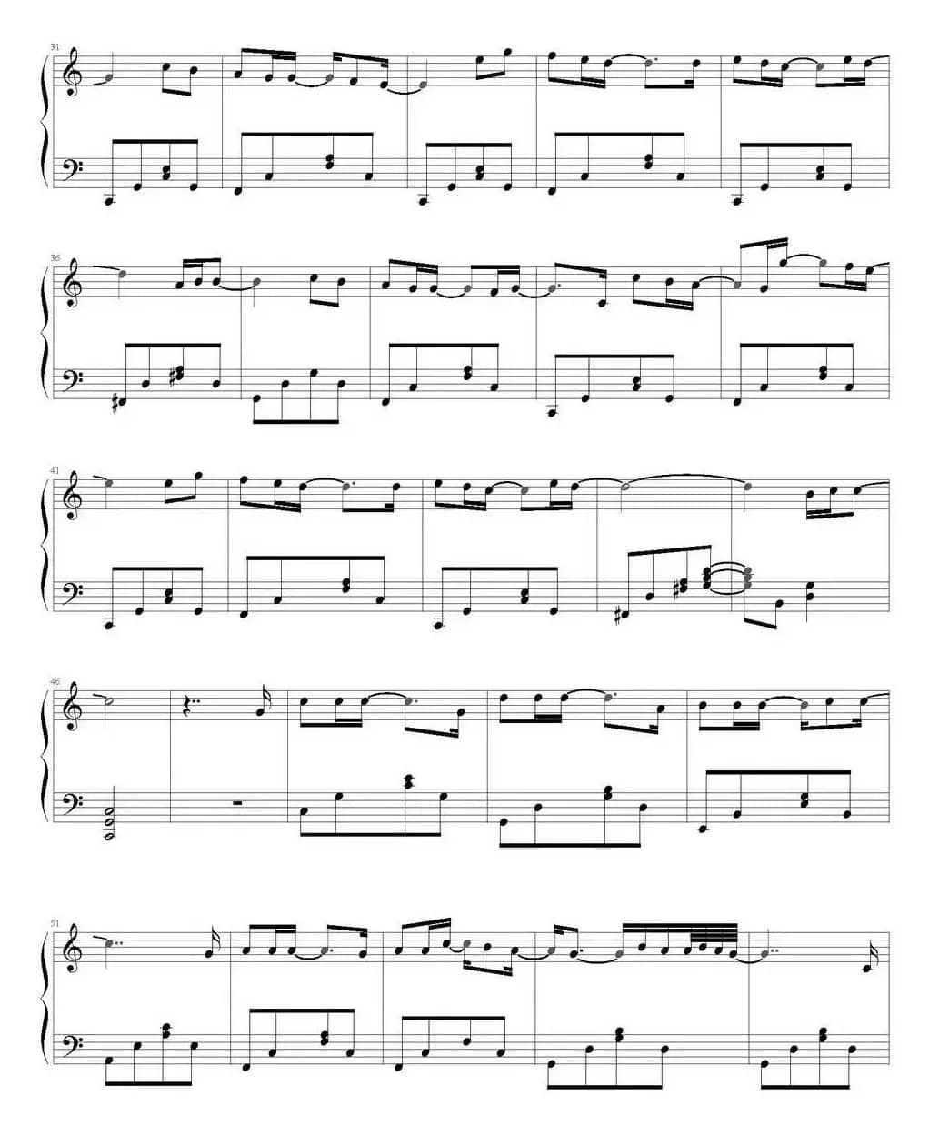 My love（蓝的调编配版）