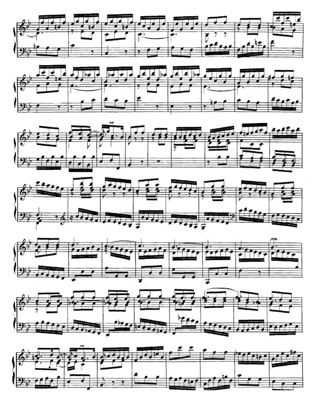 英国组曲No.3 巴赫 g小调 3rd Suite BWV 808