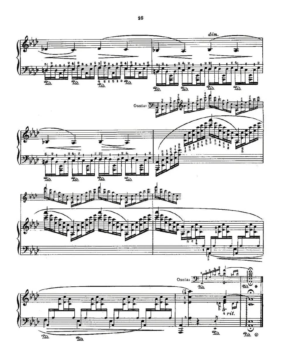 肖邦《练习曲》Fr.Chopin Op.25 No1-1
