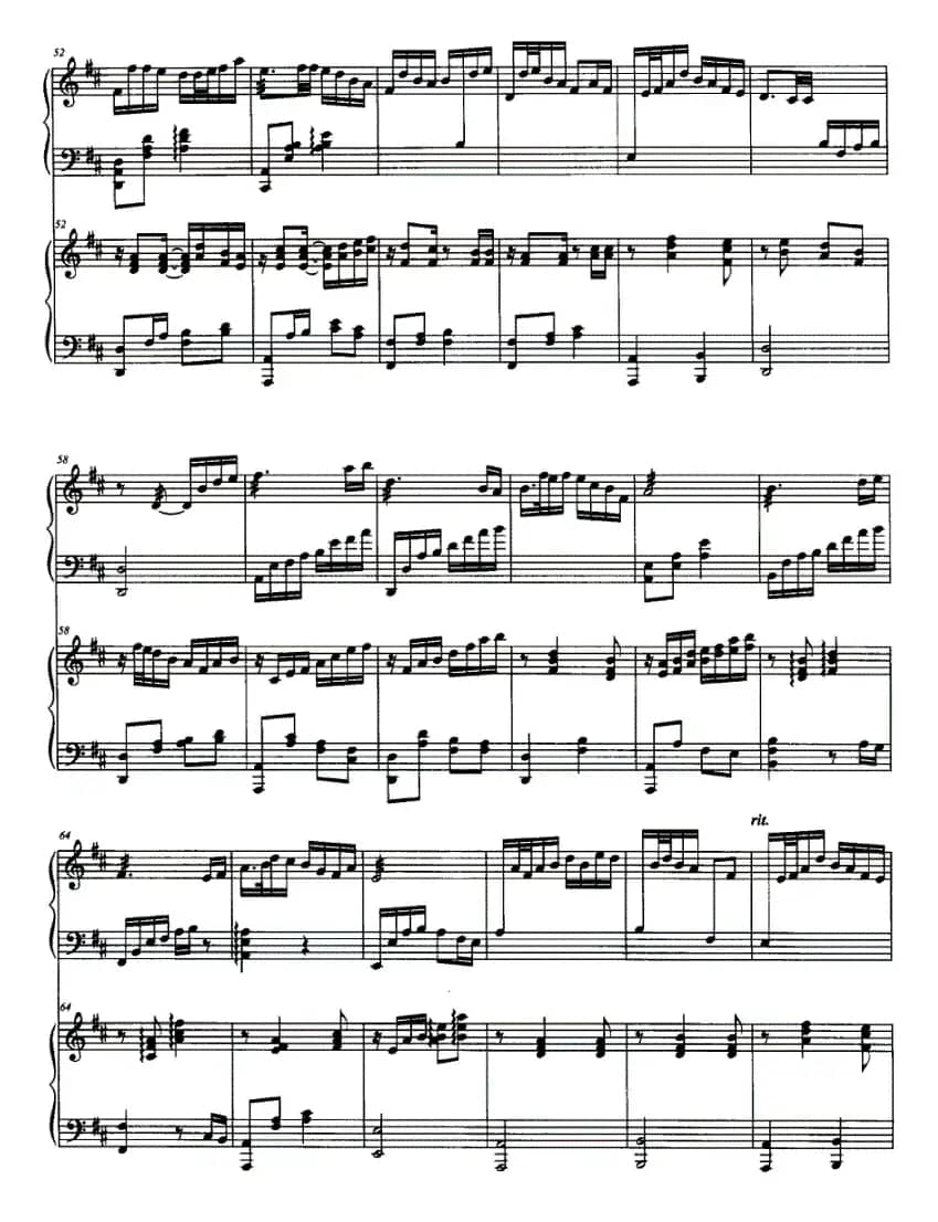 金韵十月秋（古筝+钢琴）