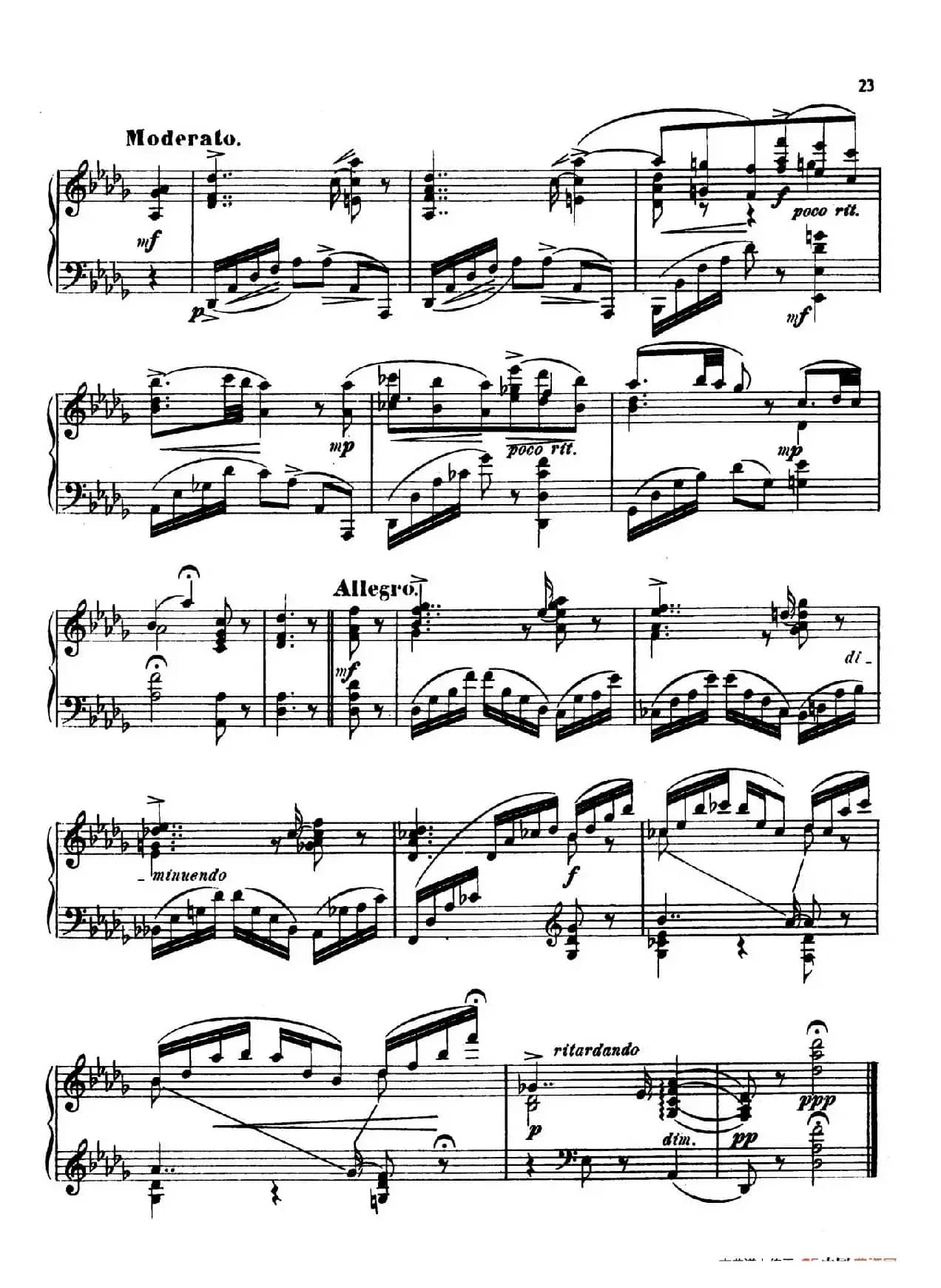 24 Characteristic Pieces Op.36（24首性格小品·4）