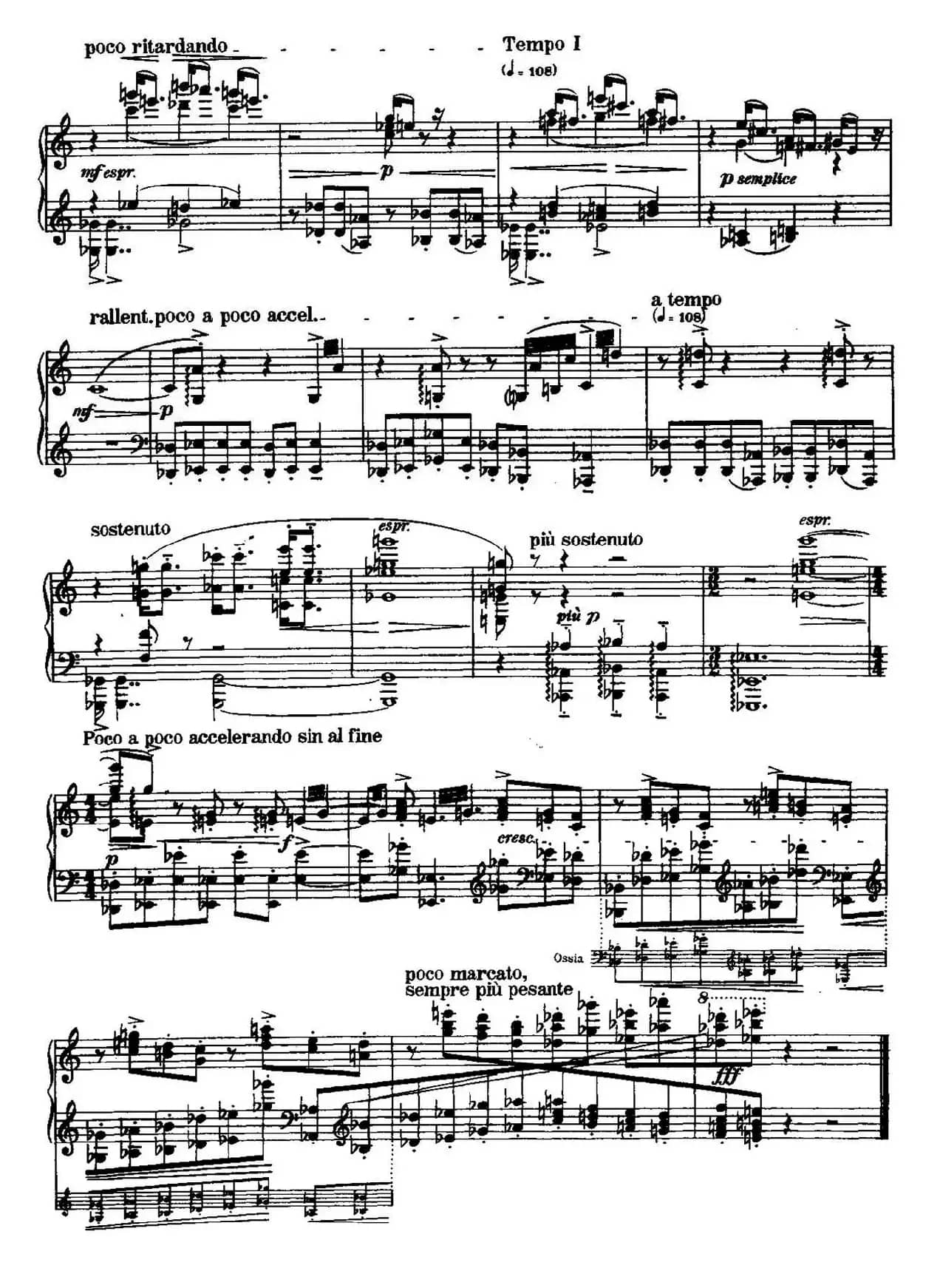 8 Improvisations Op.20(8首匈牙利民歌即兴曲·Ⅵ)