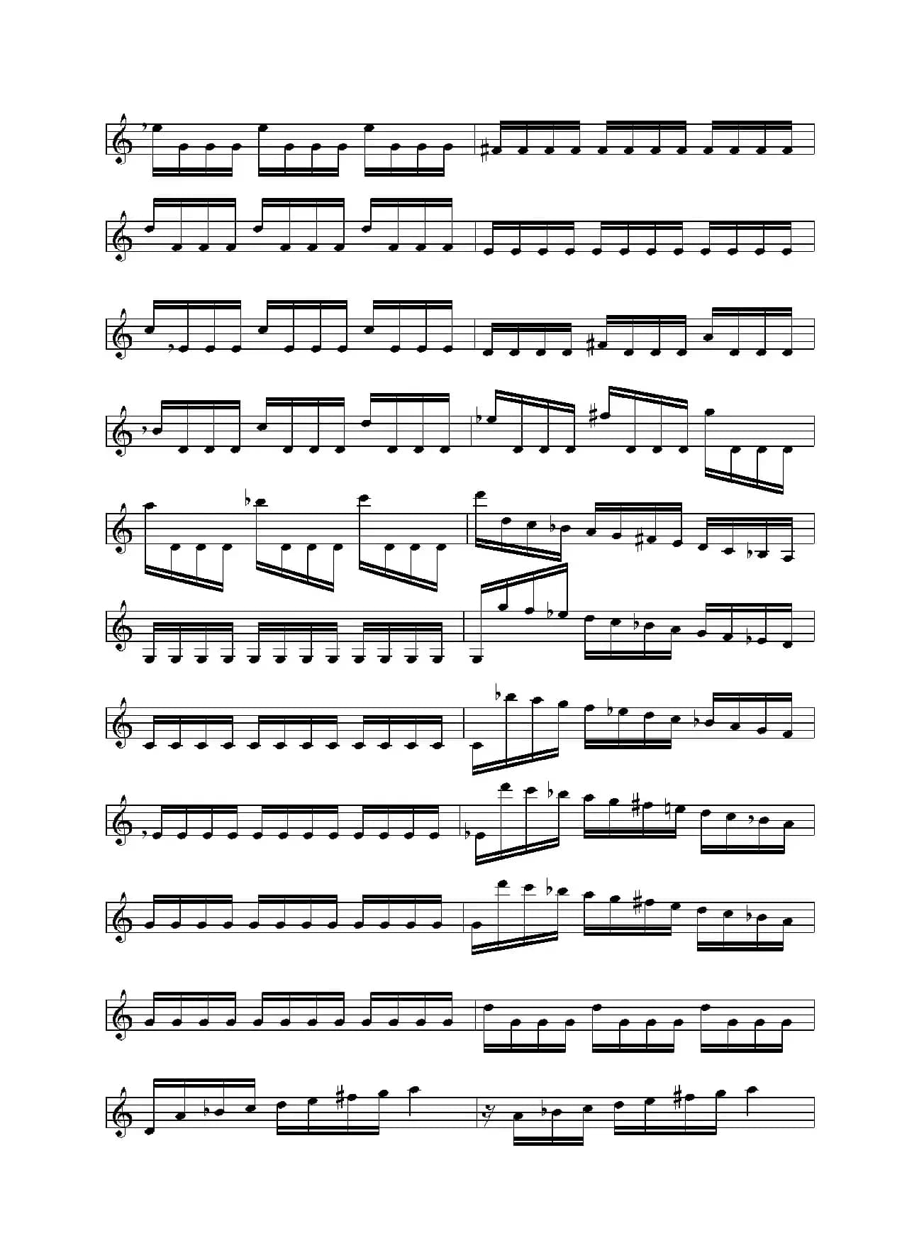 STORM（小提琴谱）