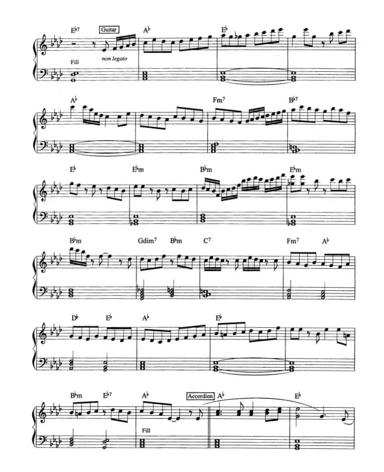 乘着歌声的翅膀（拉丁爵士乐）