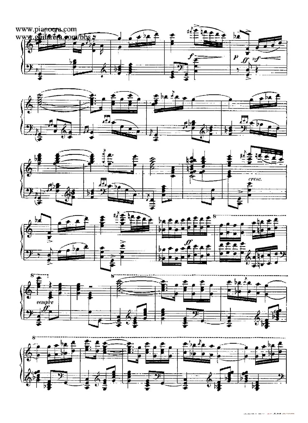 12 Spanish Danses Op.37(12首西班牙舞曲·8)