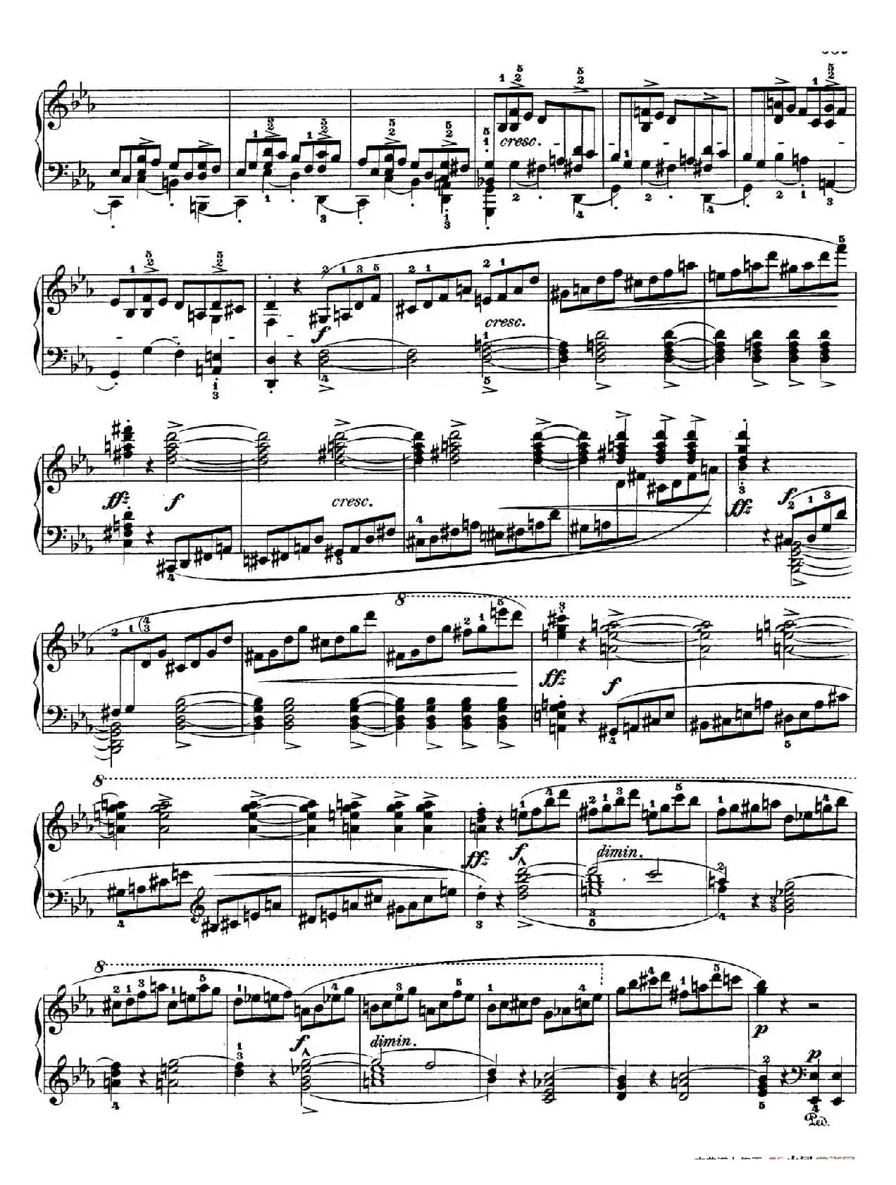 Piano Sonata No.1 in c Minor Op.4 (c小调第一钢琴奏鸣曲)