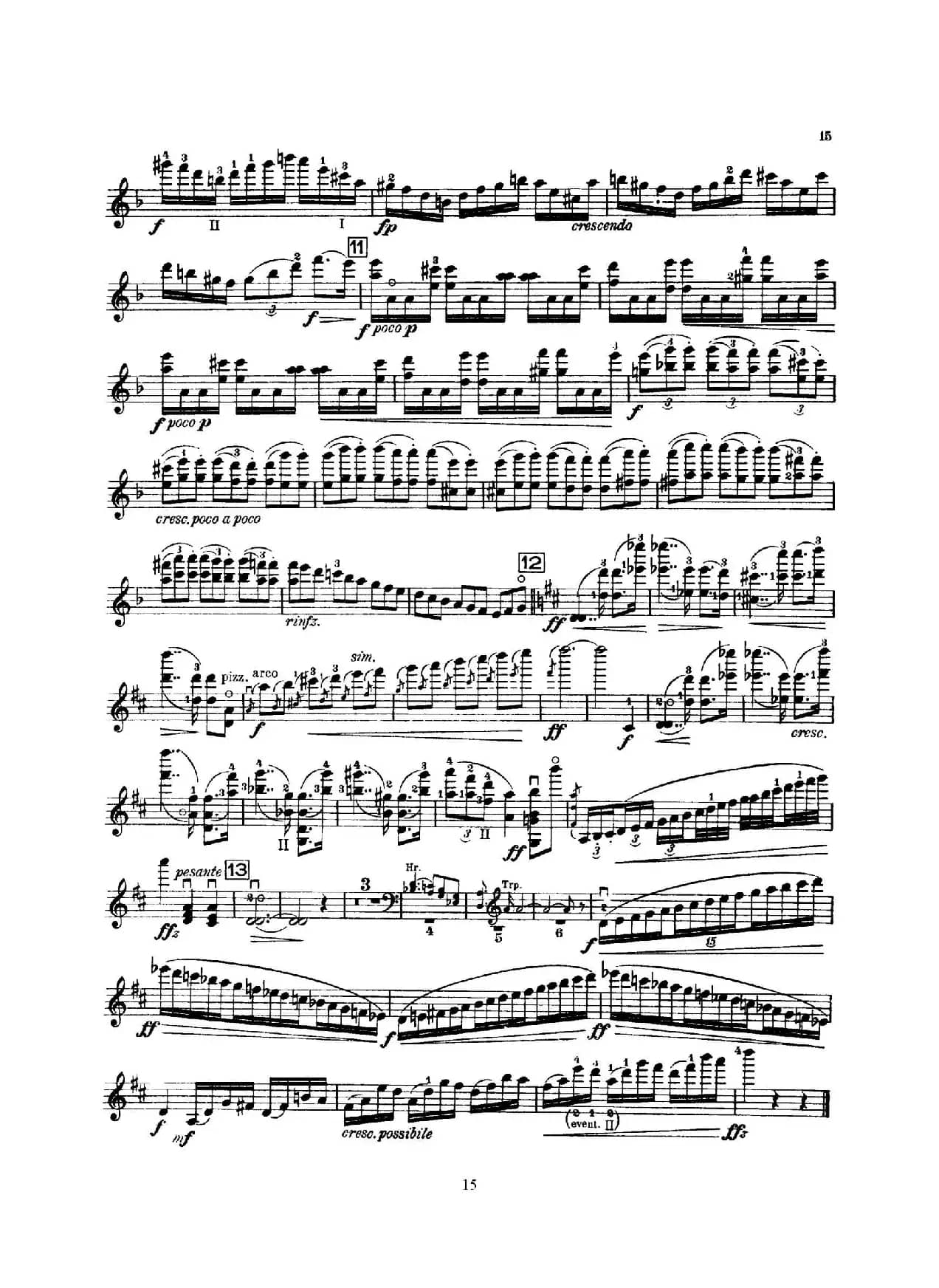 Concerto in D Minor Op.47（小提琴分谱）