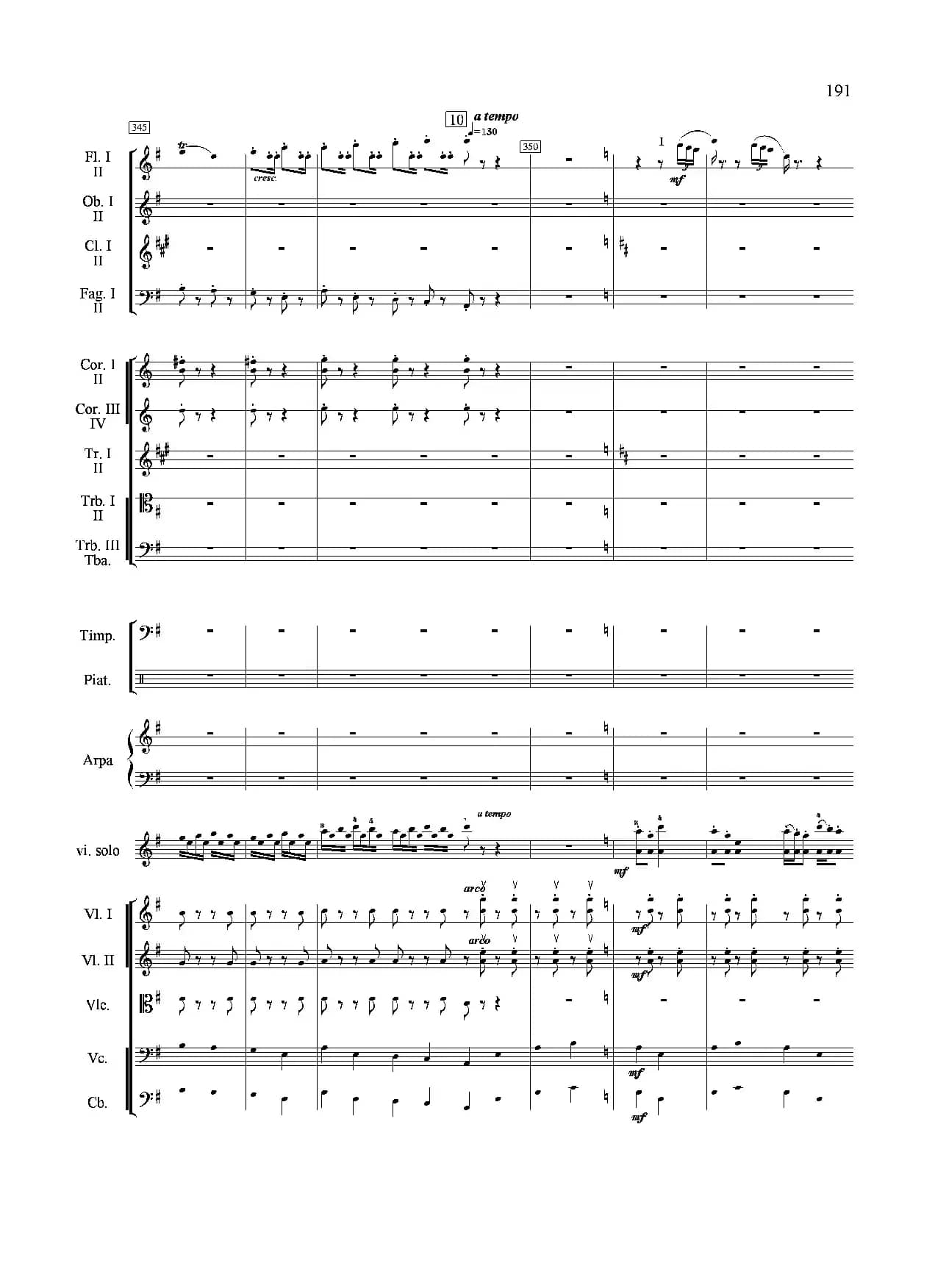 新生（小提琴协奏曲）（总谱）