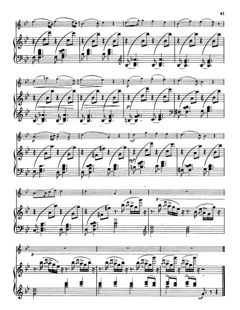 云雀（The Skylark）（小提琴+钢琴伴奏）