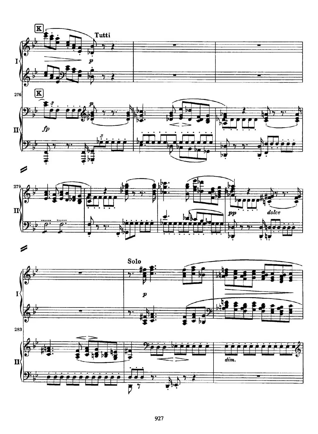 降B大调第二钢琴协奏曲 （P21——30）