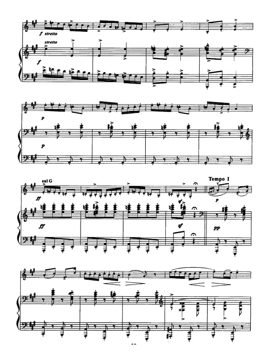 挪威舞曲（小提琴+钢琴伴奏）