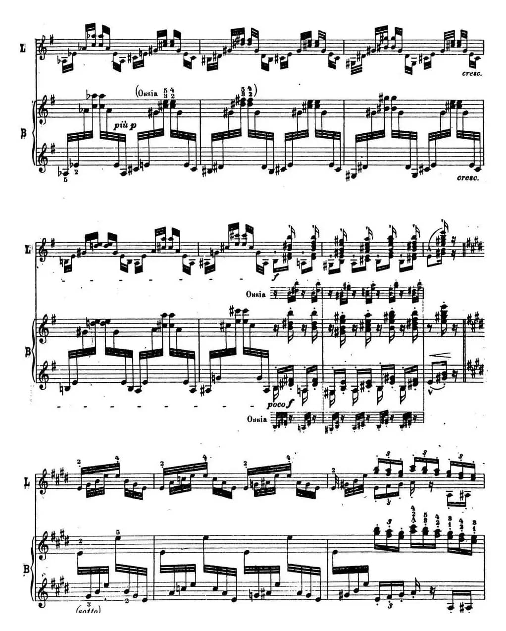 6首帕格尼尼大练习曲（Arpeggio Etude Nr.4）