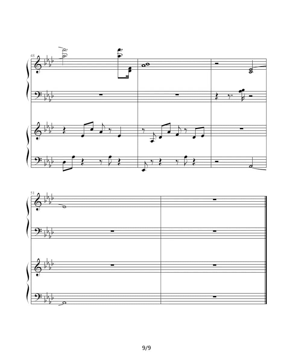 大好きだよ（双钢琴）