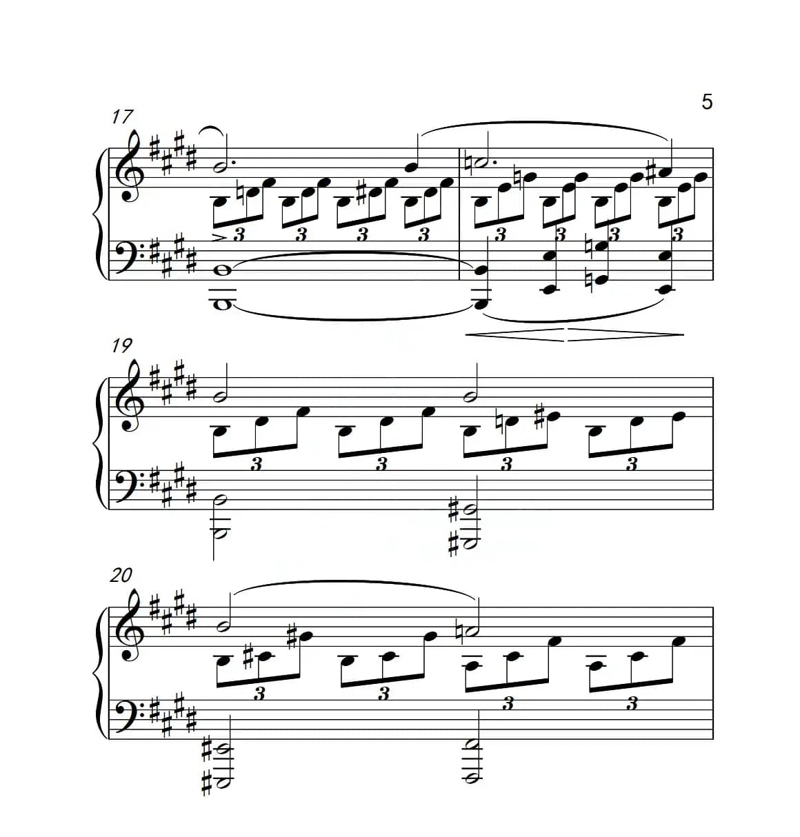 第六级 奏鸣曲（中国音乐学院钢琴考级作品1~6级）