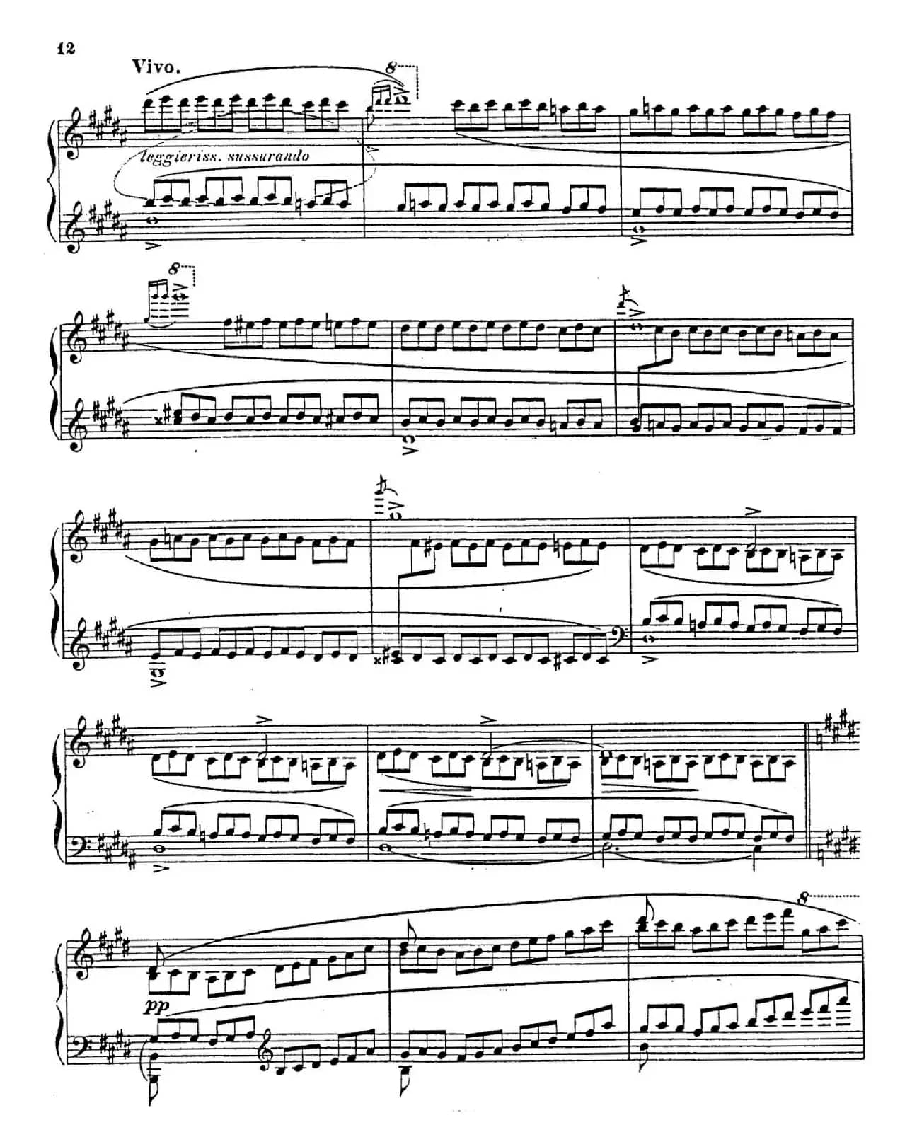 Nocturne Fantasie Op.20（幻想夜曲）