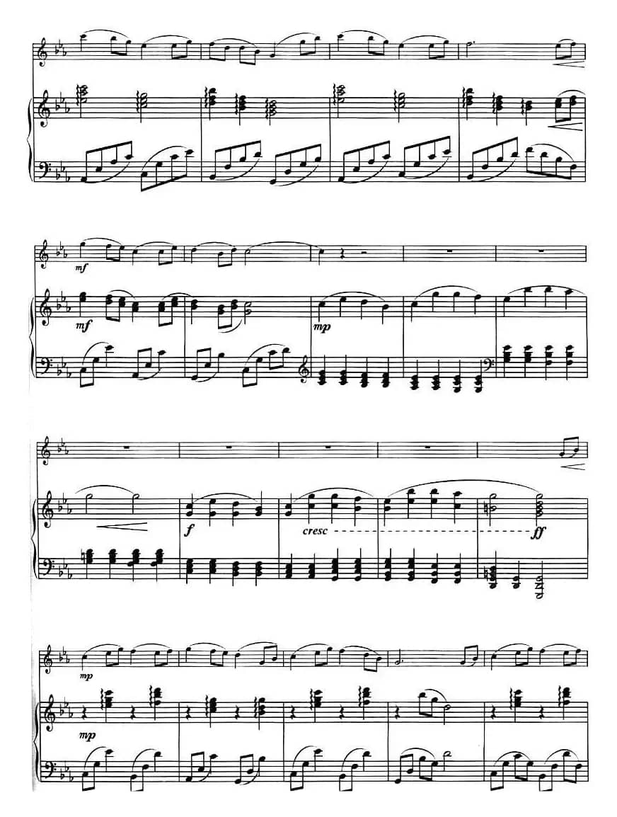 神秘园——挽歌（ELEQIE、小提琴+钢琴伴奏）