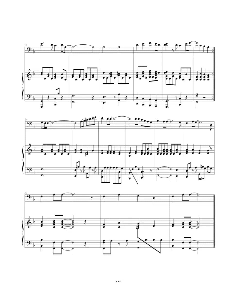 Yesterday（钢琴伴奏谱）