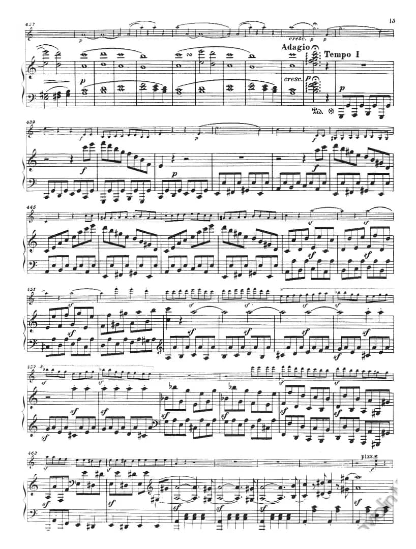 献给好友鲁道尔夫·克鲁采：奏鸣曲（A大调、小提琴+钢琴伴奏）