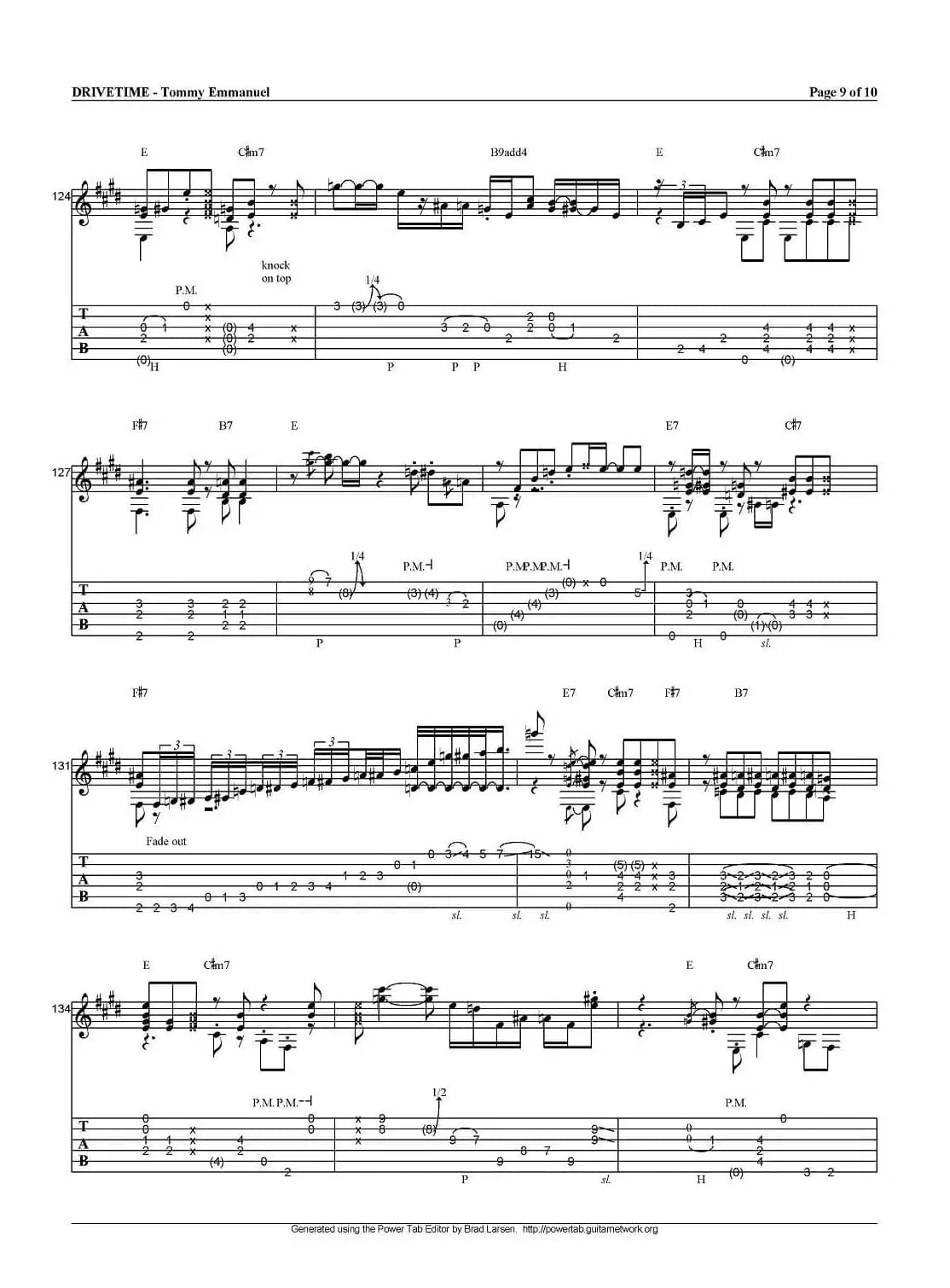 tommy emmanuel：drivetime（指弹吉他）