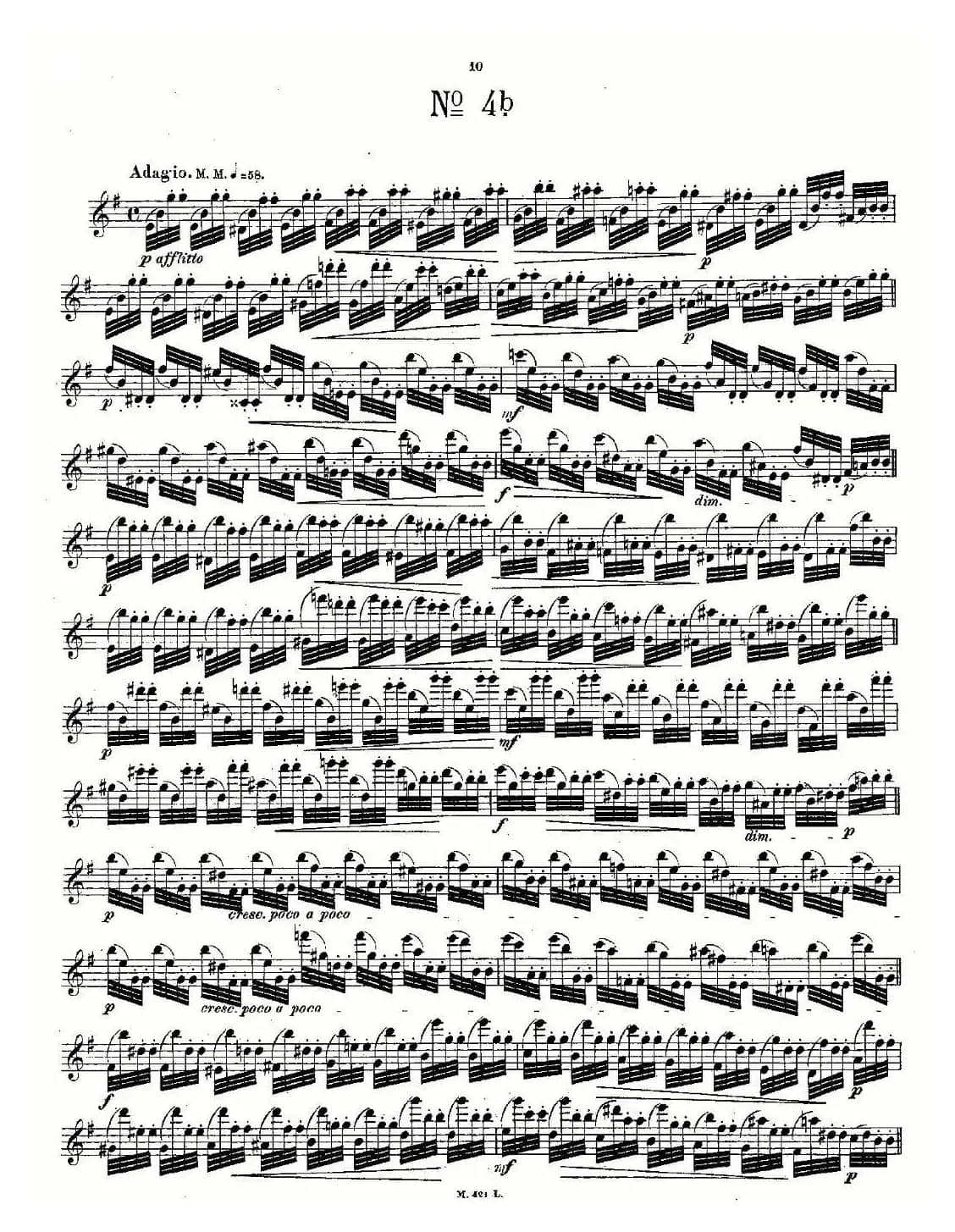 24首长笛练习曲 Op.15 之1—5