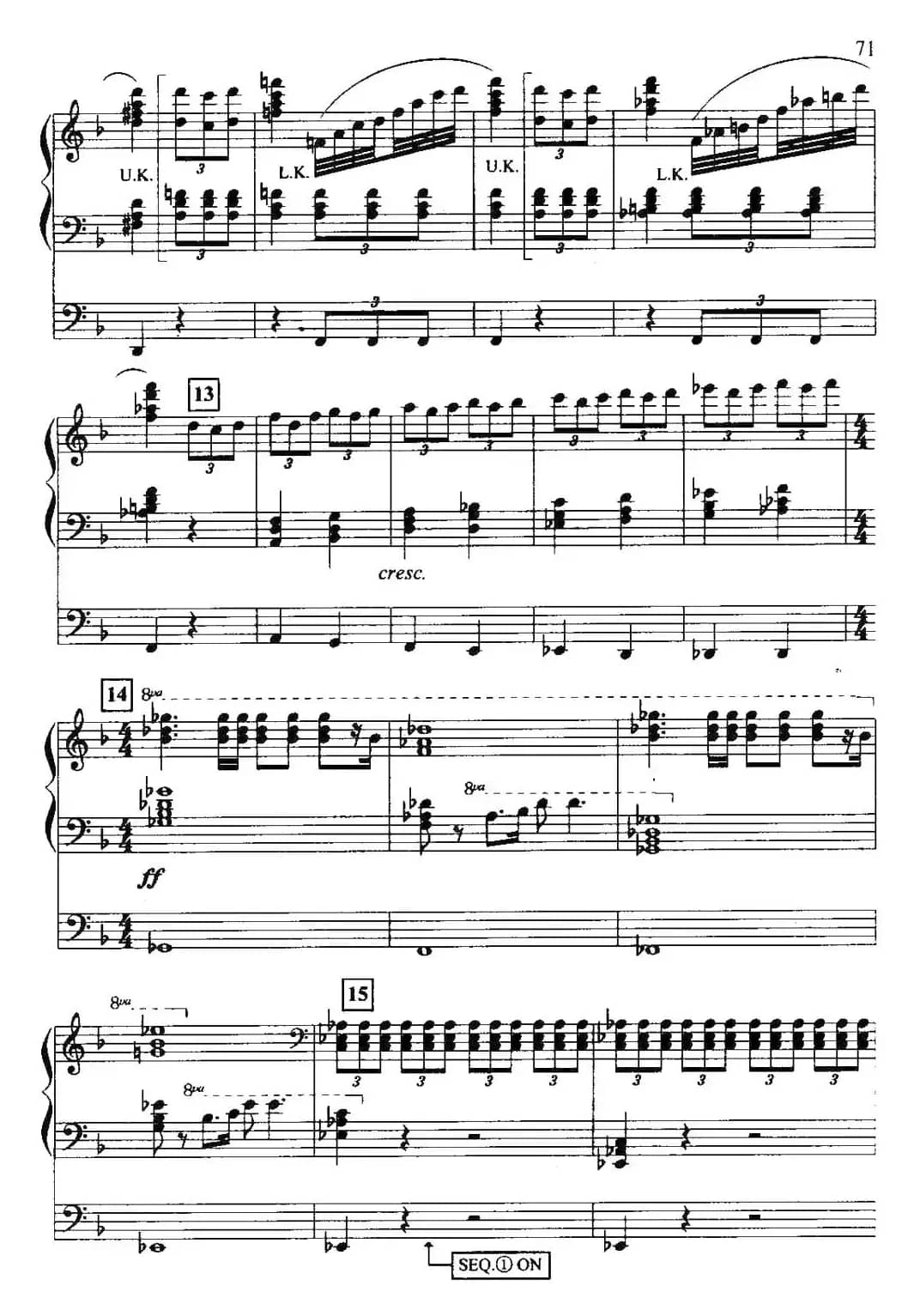 黄河（双排键电子琴）