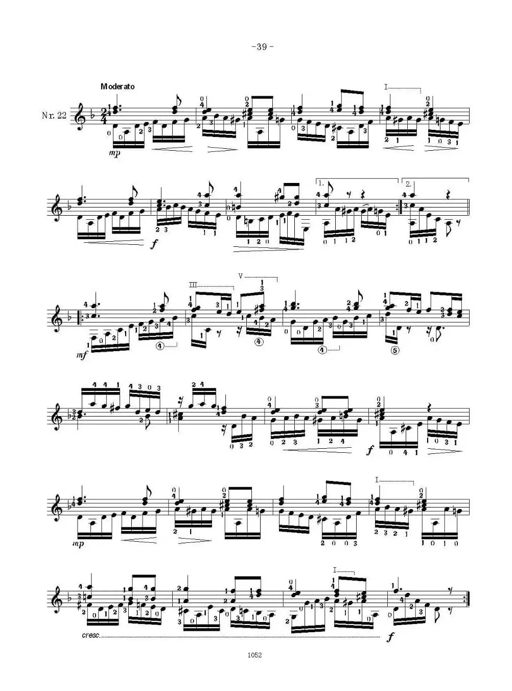 索尔·克斯特26首练习曲之21——26