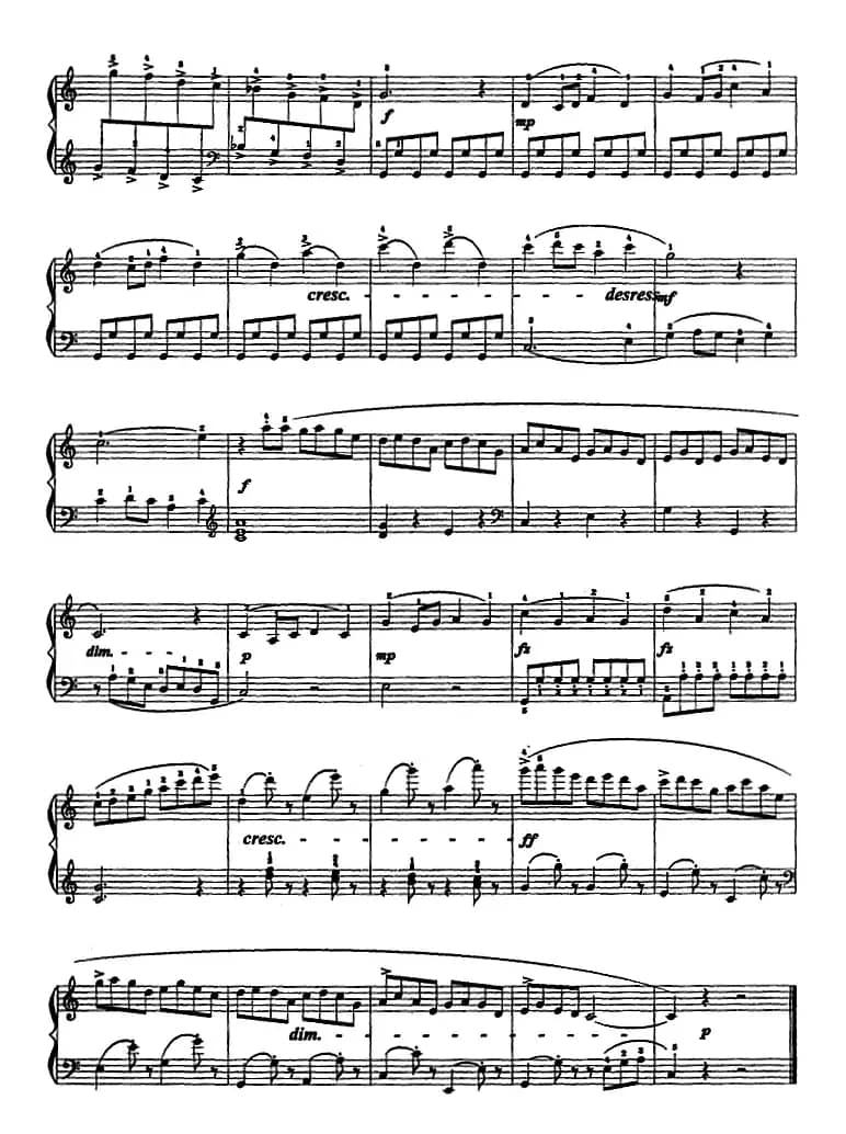 小奏鸣曲（刘雪庵作曲版）