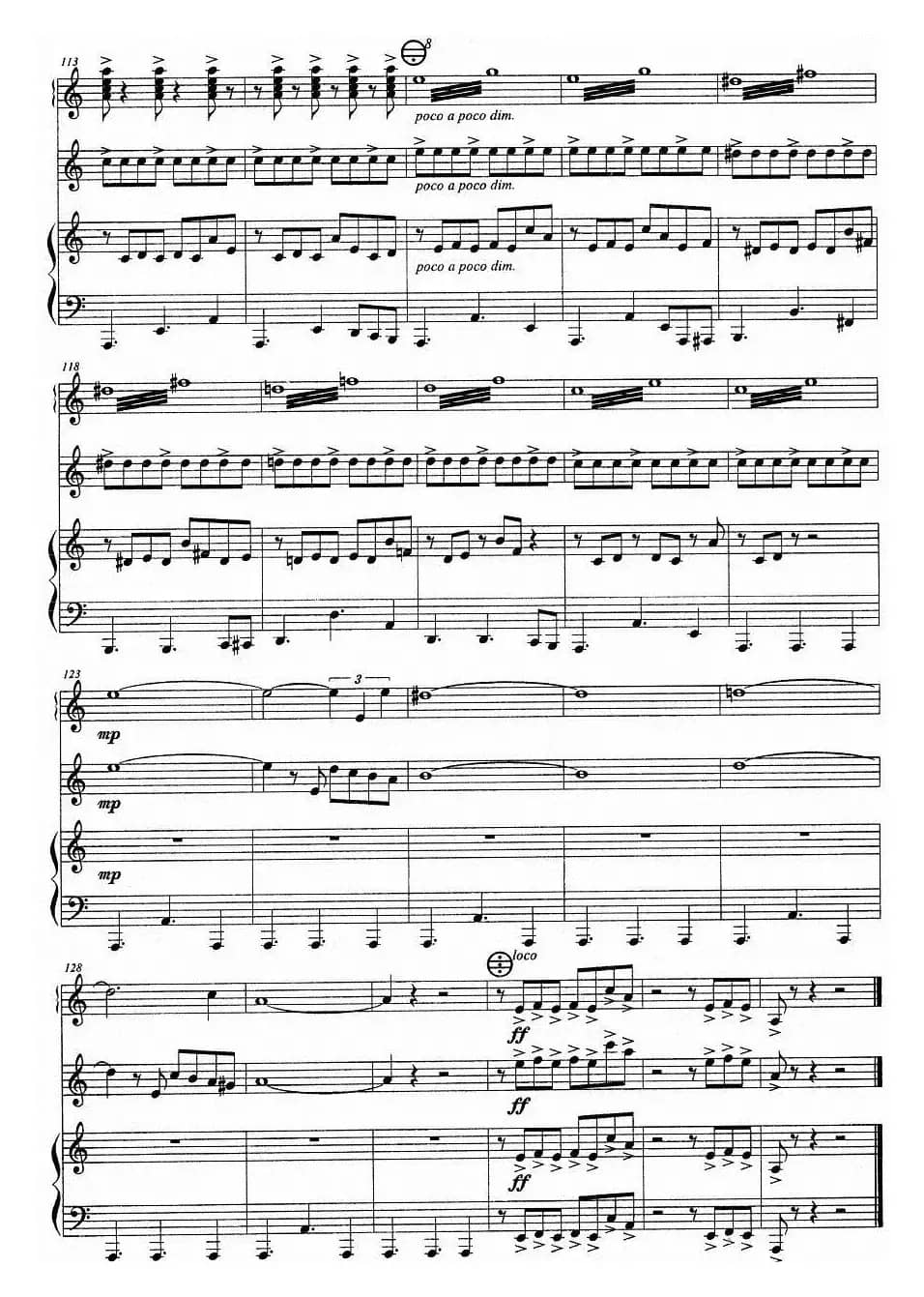 Libertango（自由探戈）（手风琴、小提琴、钢琴三重奏）