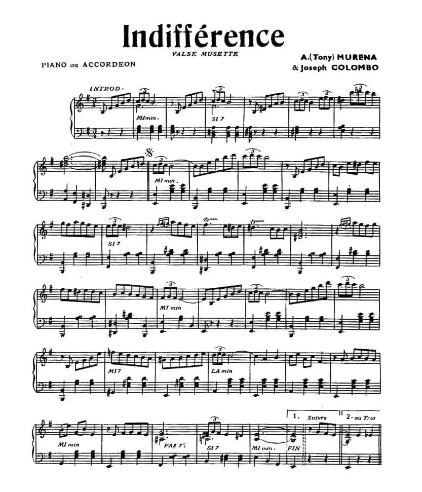 Indifference（冷漠）