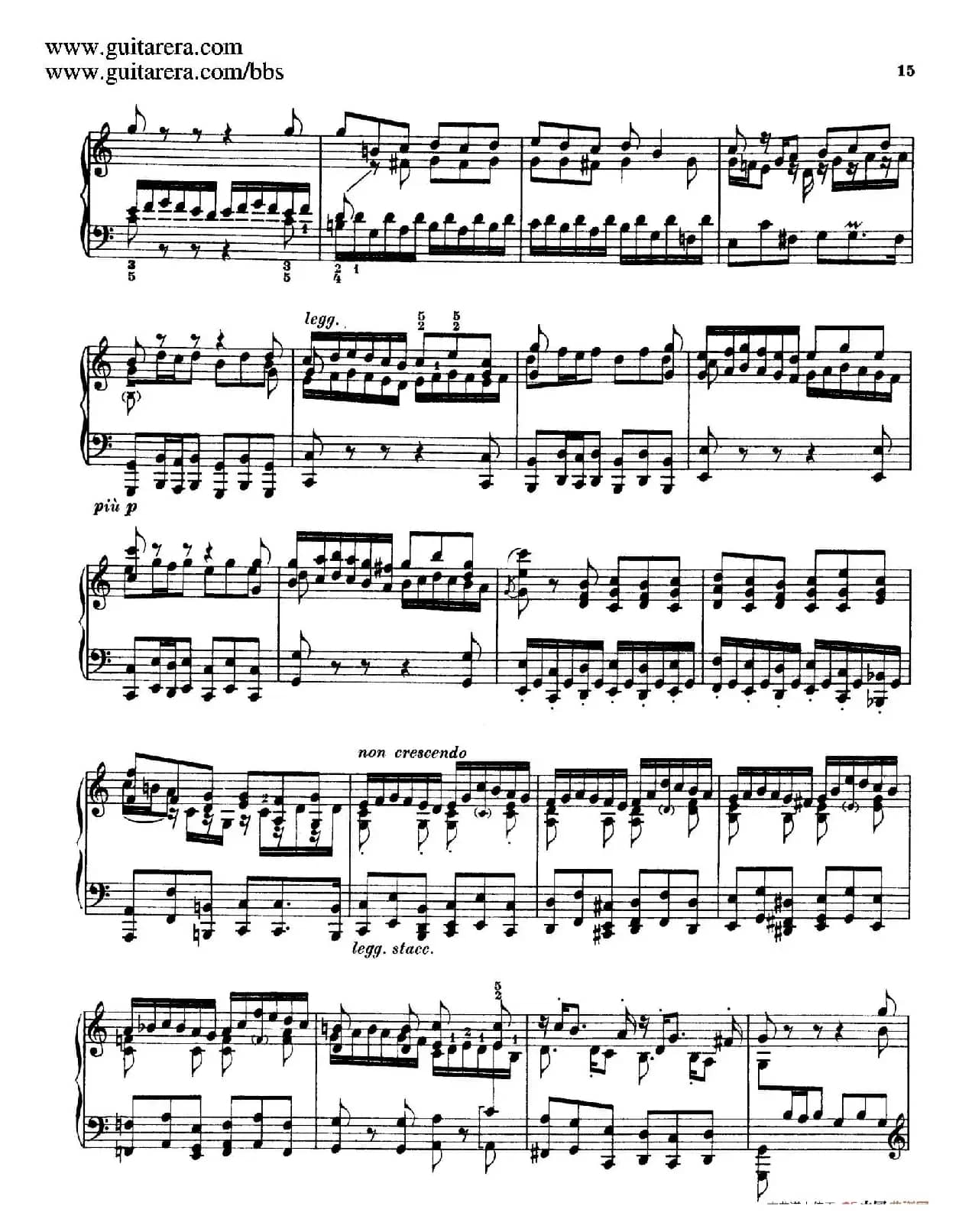 Toccata, Adagio and Fugue in C Major BWV 564 （C大调托卡塔、柔板和赋格）