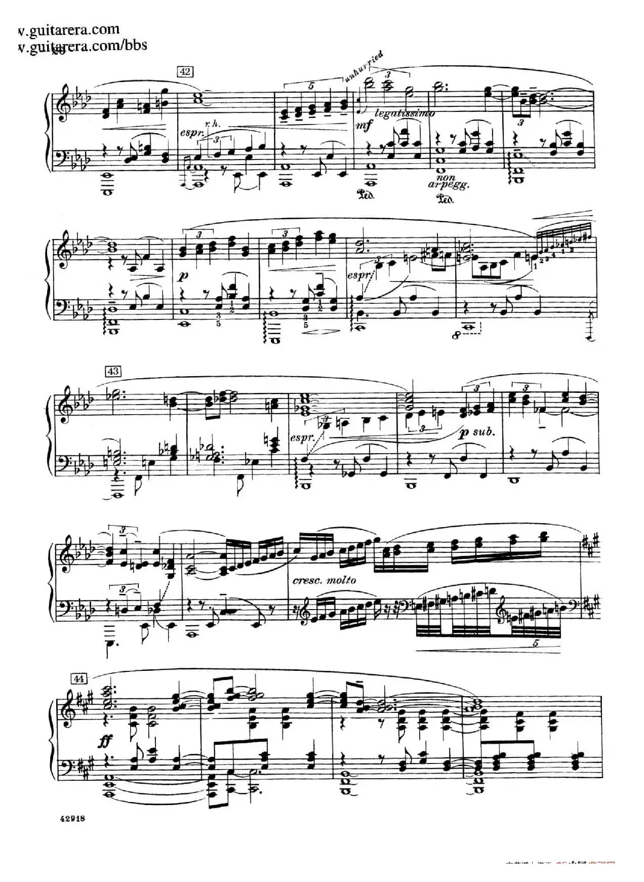 Souvenirs Op.28（纪念曲5. 踌躇的探戈）