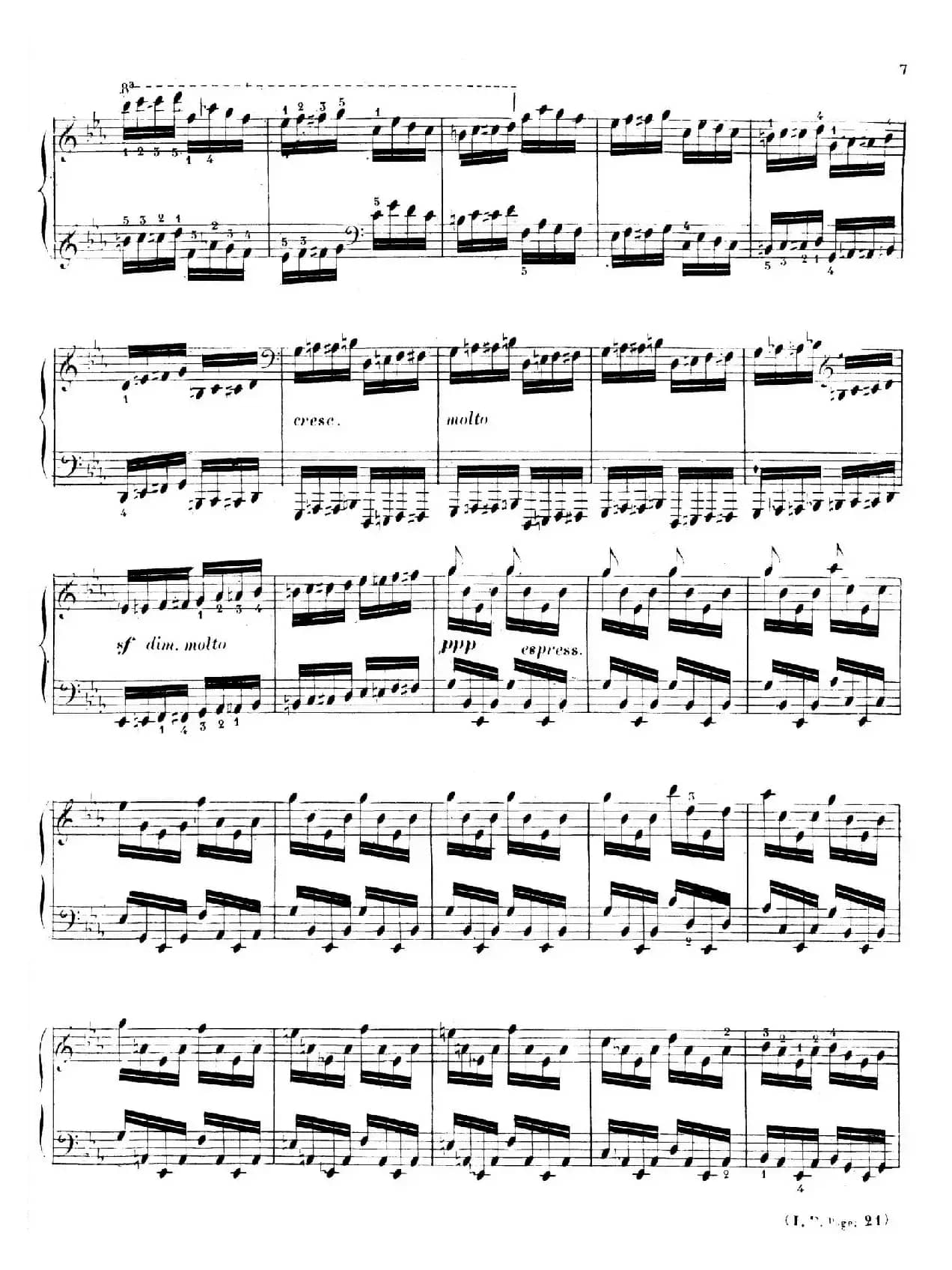 3 Grandes Etudes Op.76 No.3（3首华丽练习曲·3）