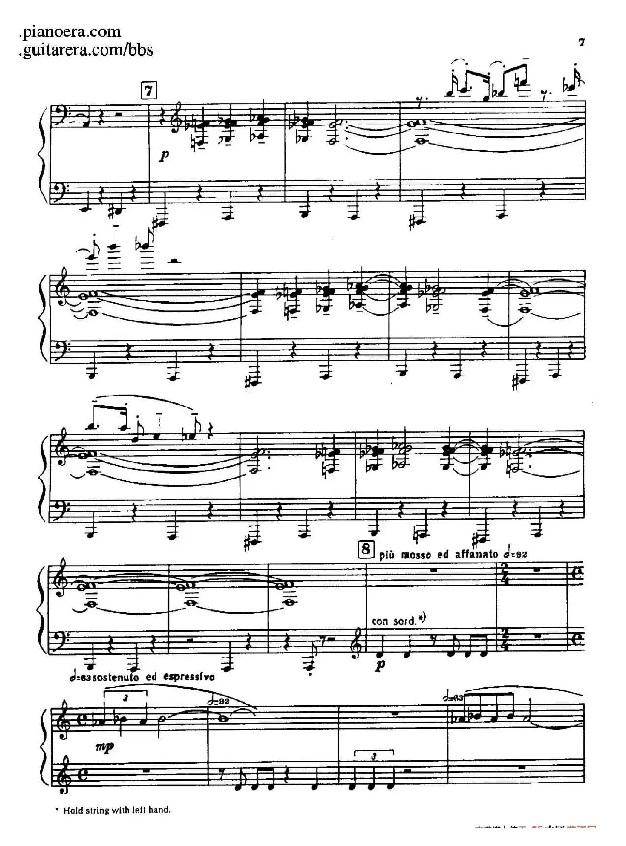 Piano Sonata（钢琴奏鸣曲· 第一乐章）